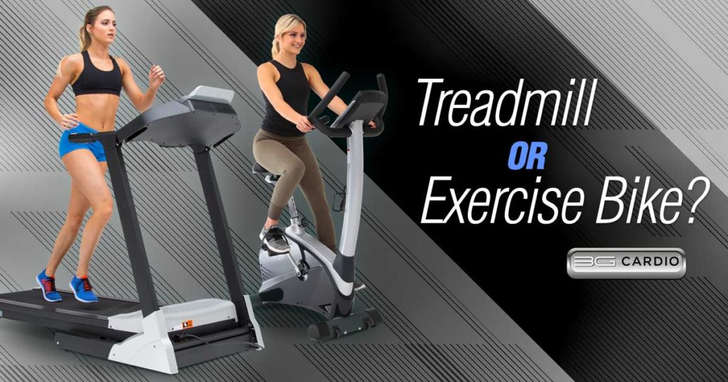 Cardio bike vs treadmill shops