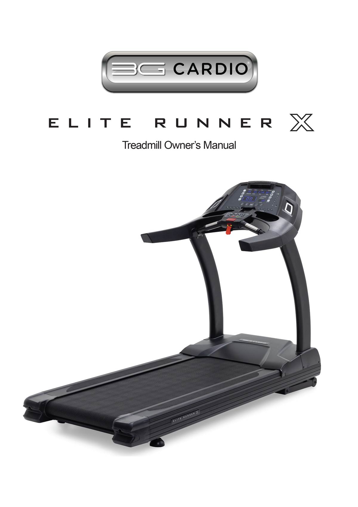 Elite Runner X Treadmill Manual